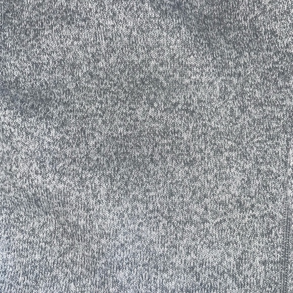 Patagonia Heathered Gray Fleece Quarterzip - Picture 5 of 6